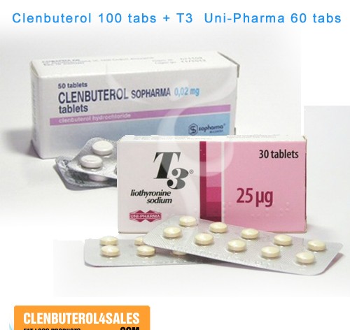 Clenbuterol 100 Tabs & Cytomel T3 60 Tabs