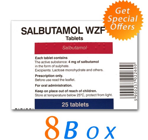 Salbutamol 8box- 200tabs