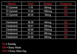 Clenbuterol Cycles